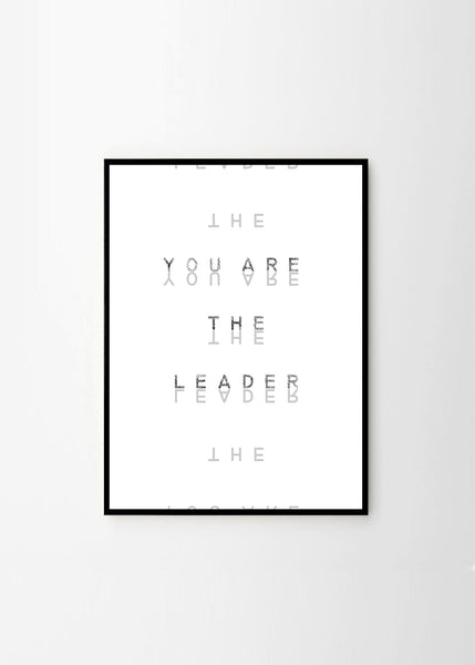 You are the Leader